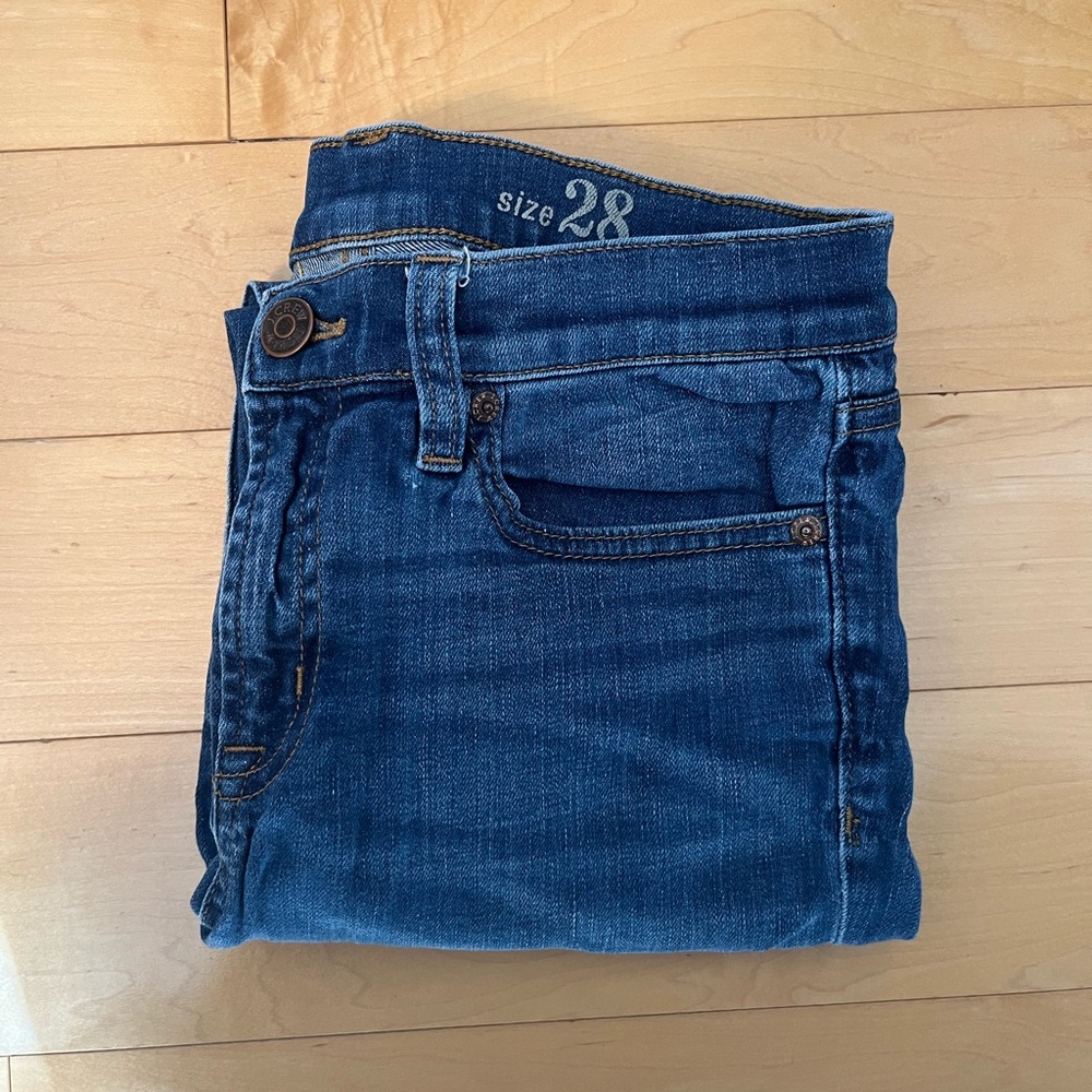 J. Crew Classic Indigo Jeans